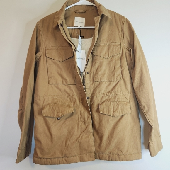 Tan Thread & Supply Roasted Pecan Utility Snap Jacket - Picture 6 of 7